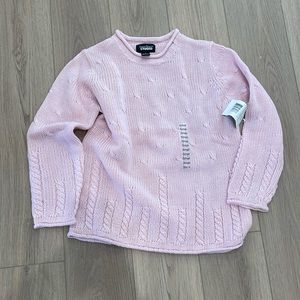 Designer Originals Studio sweater, size S, NWT